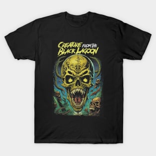 Black Lagoon Skull T-Shirt